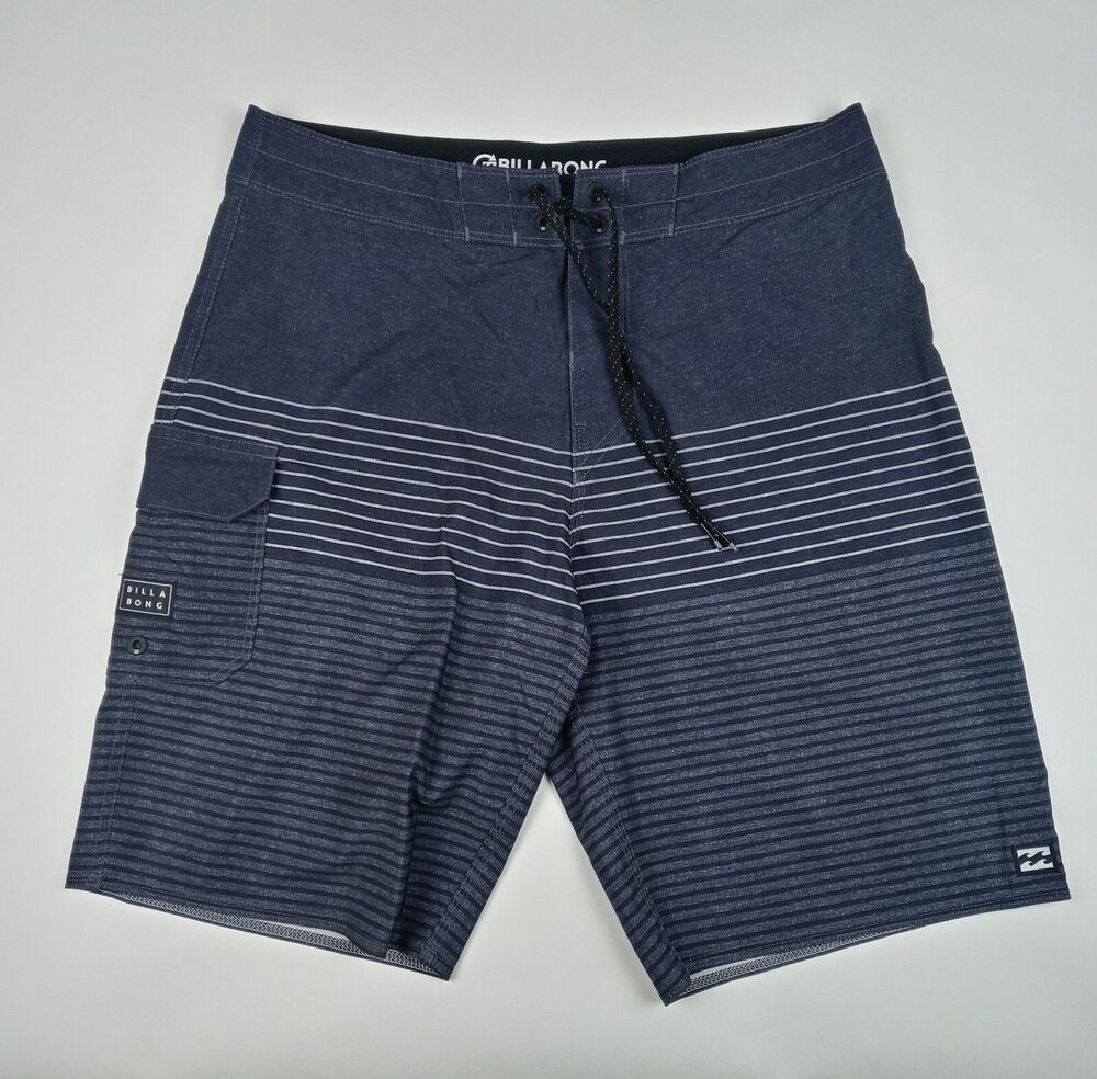 BILLABONG Board Shorts Unlined Swimming Trunks Men's Size 30 Side Pocket